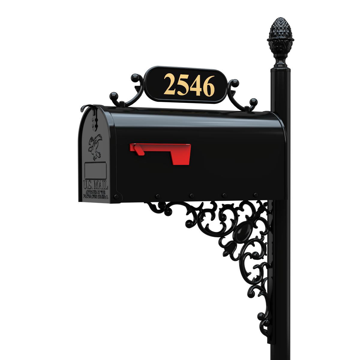 Oak Mailbox System