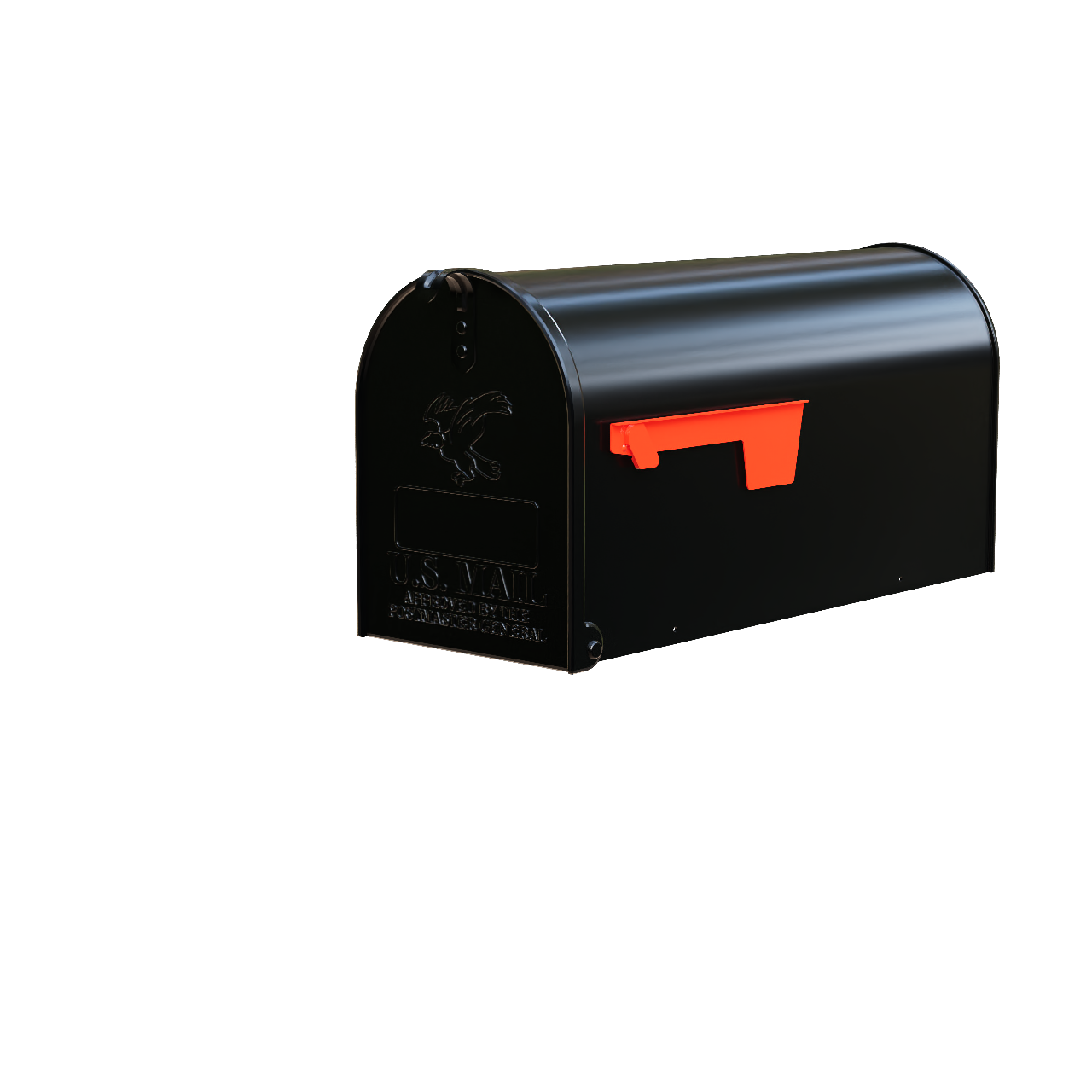 Large Size Black Mailbox