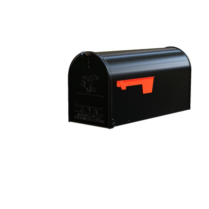 Large Size Black Mailbox