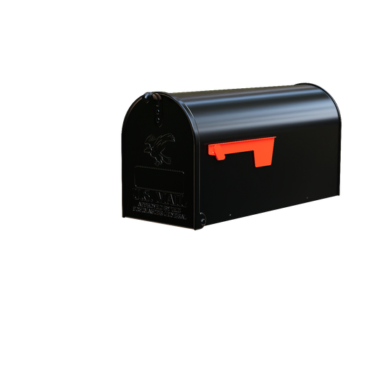 Large Size Black Mailbox