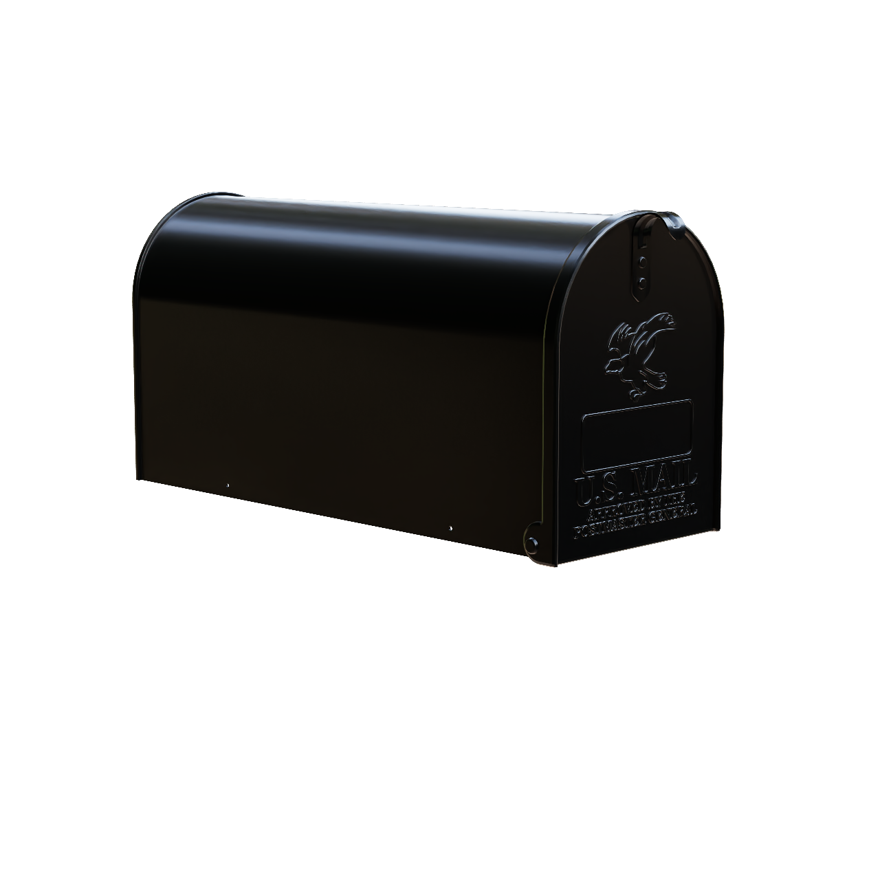 Large Size Black Mailbox