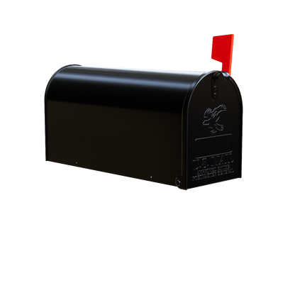 Large Size Black Mailbox