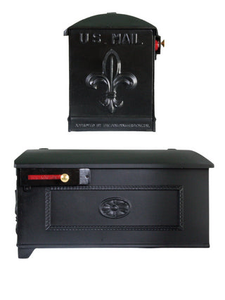 Standard Decorative Rosetta & Fleur Di Lis Imperial Mailbox