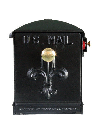 Standard Decorative Rosetta & Fleur Di Lis Imperial Mailbox