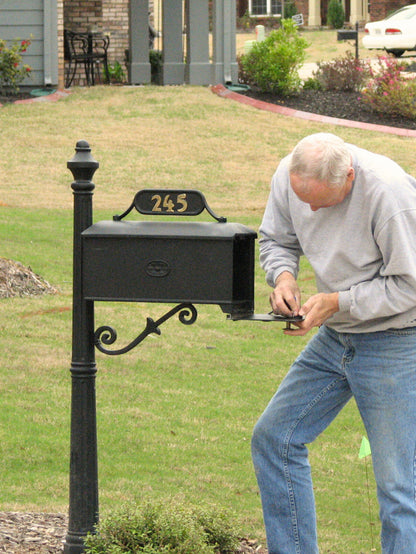Standard Rosetta & Fleur Di Lis Imperial Mailbox