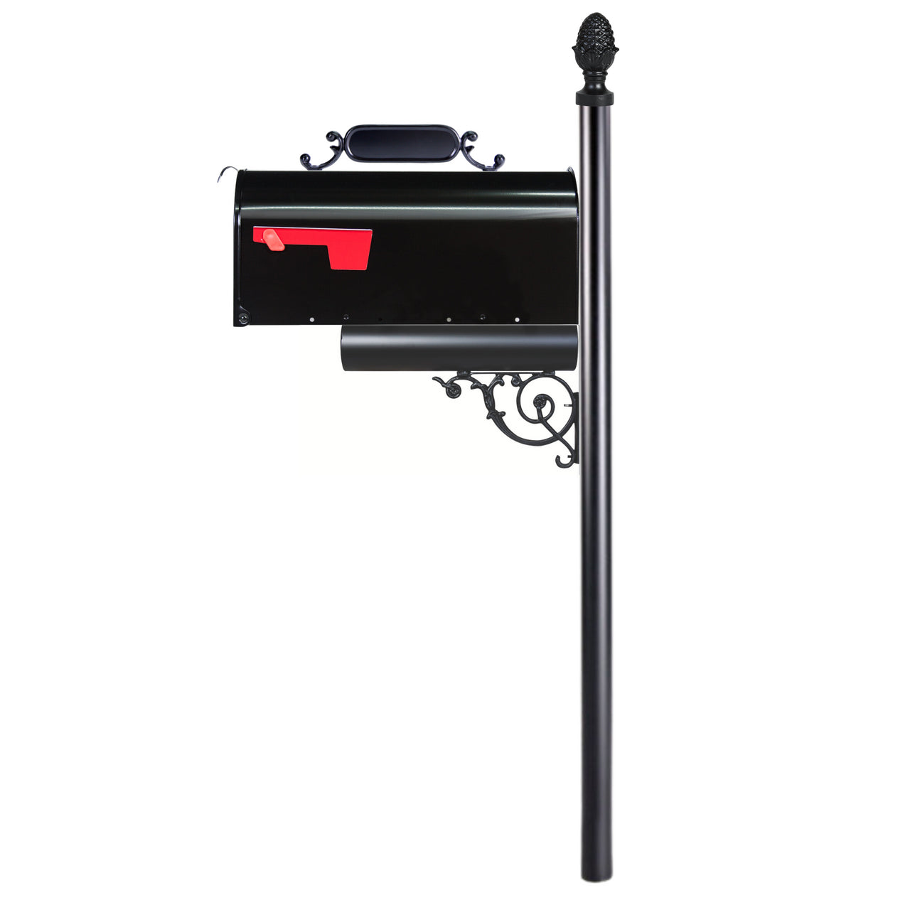 Customer Wimberly Chase Mailbox Post System With Large Solar Mailbox (CS C1-0124-5)