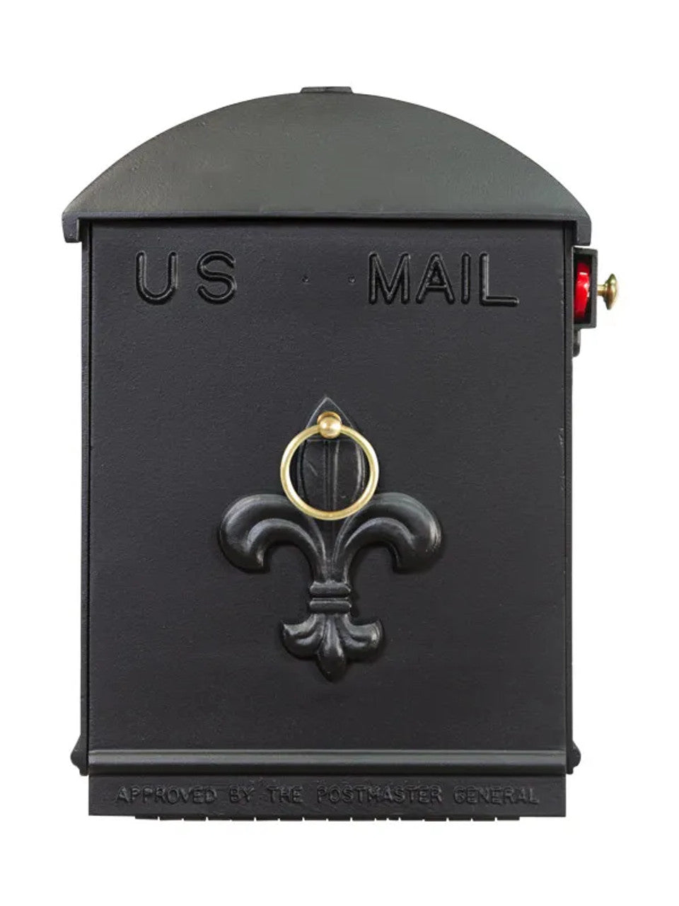 Large Rosetta & Fleur Di Lis Estate Mailbox