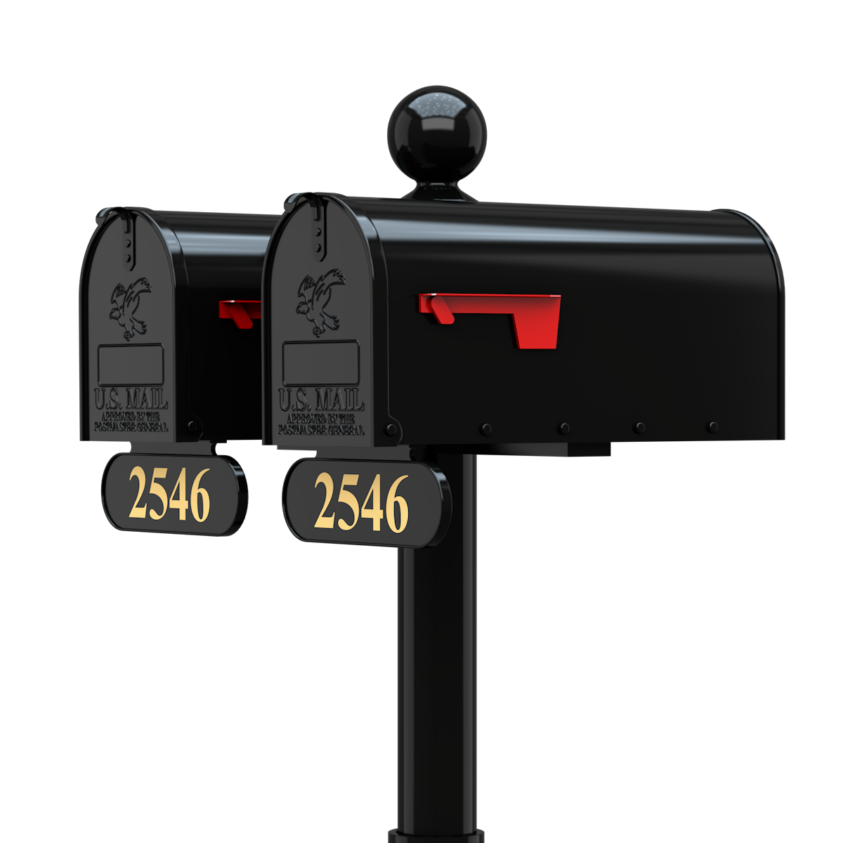 Cypress Duplex Mailbox System