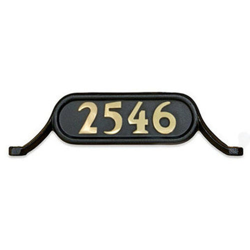 Williamsburg Number Plate #2 (Brass Numbers)